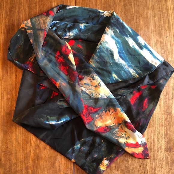 AY Jackson Silk Scarf Statement Piece Group of Seven Collectors item - Picture 6 of 8